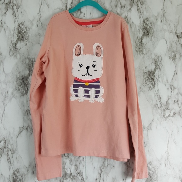 Hanna Andersson Other - 🌸 Hanna Andersson Girl's Blush Pink Dog Tee 150